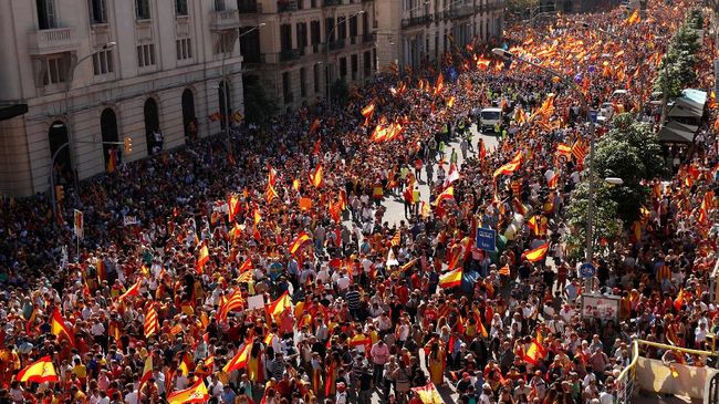 Memahami Tradisi Demonstrasi Politik di Spanyol